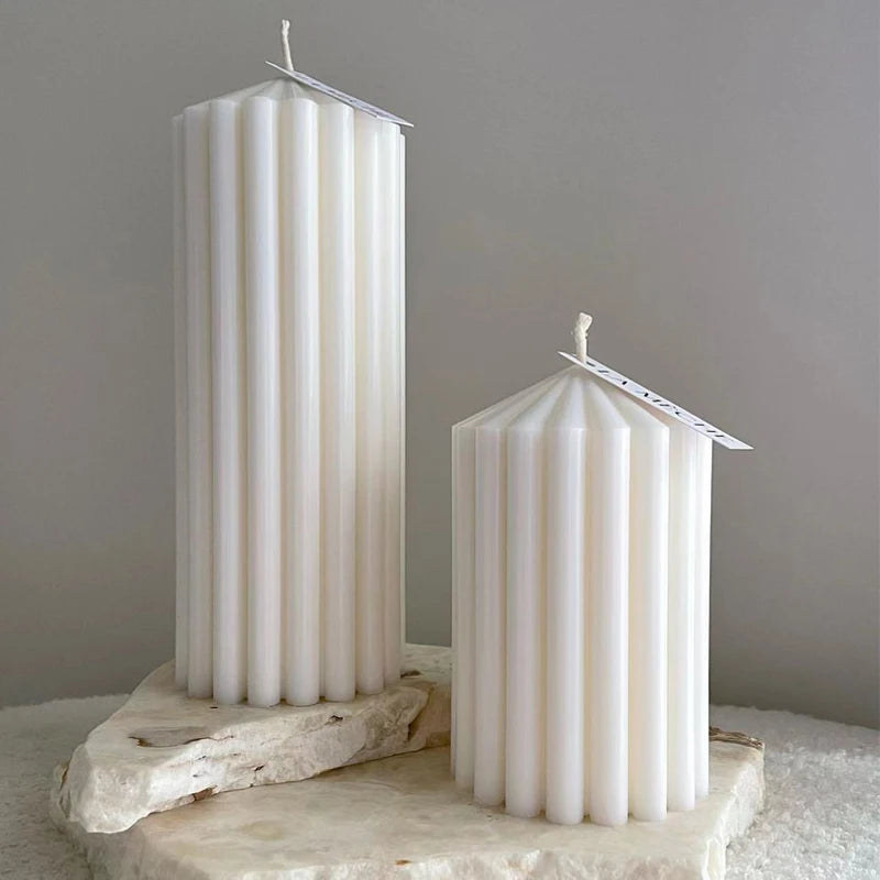 Cylindrical Tall Pillar Candle Molds