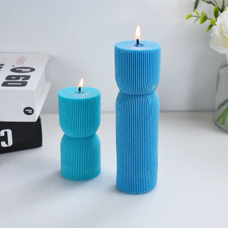 Cylindrical Tall Pillar Candle Molds