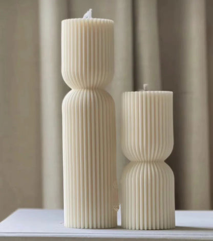 Cylindrical Tall Pillar Candle Molds