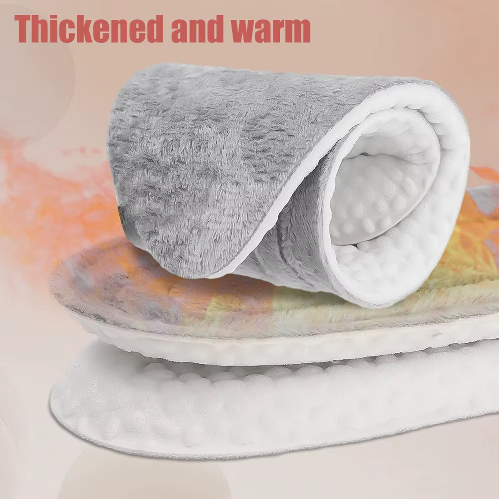 Fleece Self-Heating Insoles